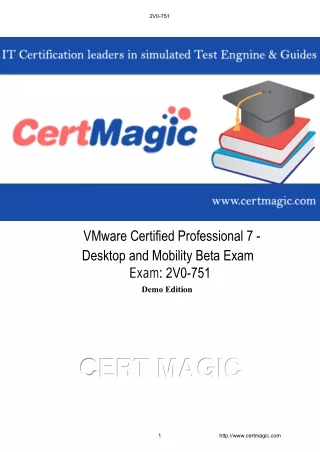 VMware Certified Professional 7 - Desktop and Mobility Beta Exam Dumps - VMware 2V0-751 Exam