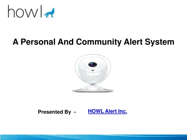 a personal and community alert system