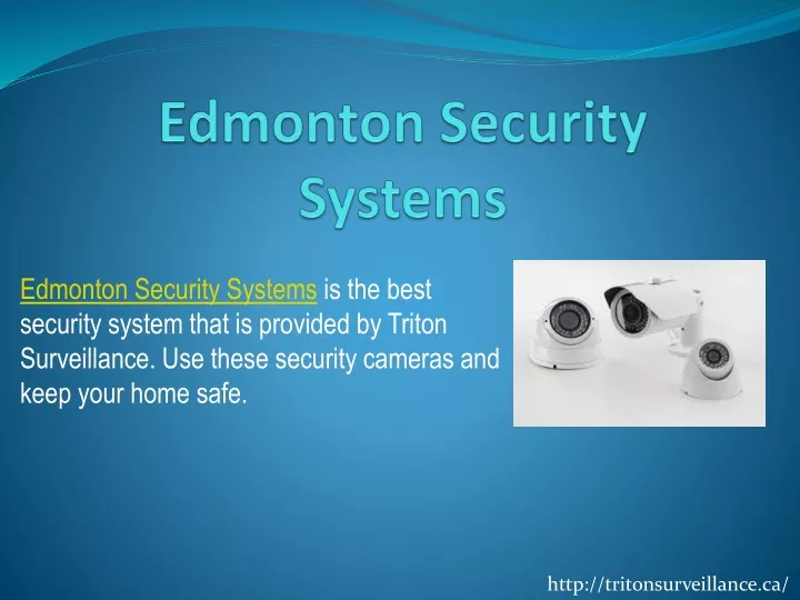 edmonton security systems