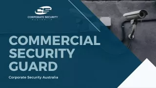 commercial security guard