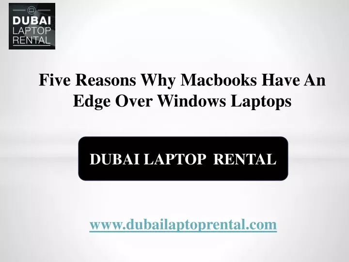 five reasons why macbooks have an edge over windows laptops