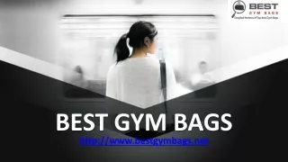 Best bag for gym and work - BEST GYM BAGS
