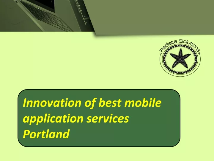 innovation of best mobile application services