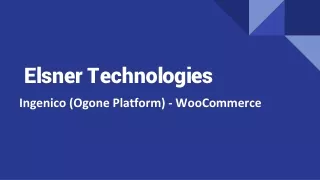 Ingenico (Ogone Platform) - WooCommerce
