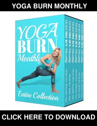 Yoga Burn Monthly PDF, eBook by Zoe Bray-Cotton