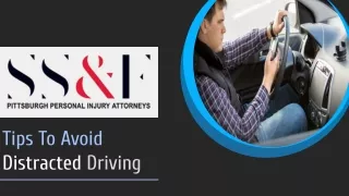 tips to avoid distracted driving