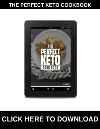 The Perfect Keto Cookbook PDF, eBook by Bon Appetit