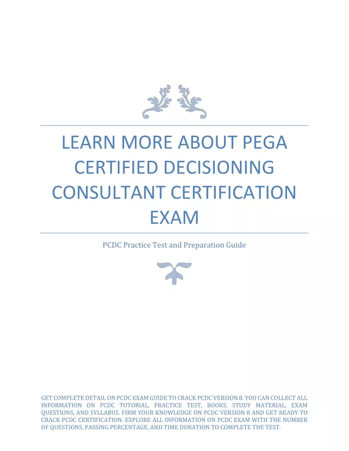 learn more about pega certified decisioning
