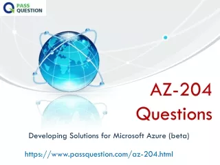 PassQuestion Azure Developer AZ-204 Exam Questions