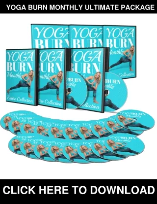 Yoga Burn Monthly Ultimate Package PDF, eBook by Zoe Bray-Cotton