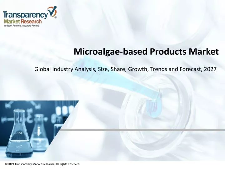 microalgae based products market