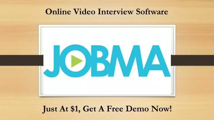 online video interview software