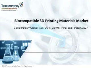 Biocompatible 3D Printing Materials Market to Witness Widespread Expansion by 2027