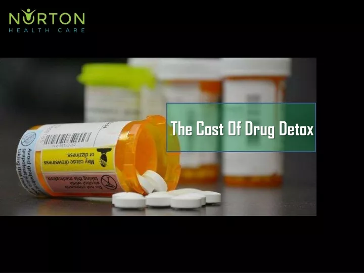 the cost of drug detox