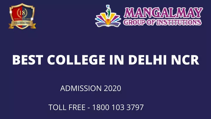 best college in delhi ncr