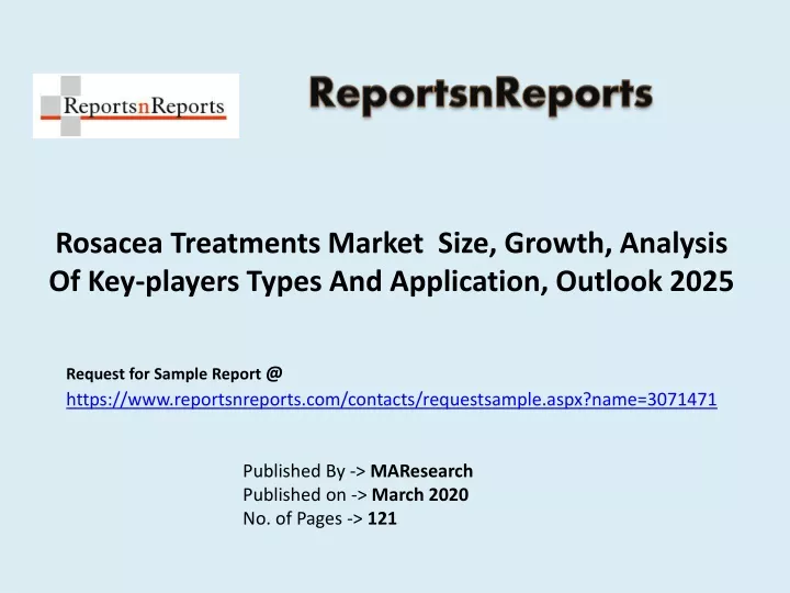rosacea treatments market size growth analysis of key players types and application outlook 2025