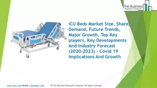 ICU Beds Market Size, Growth, Opportunity and Forecast to 2023