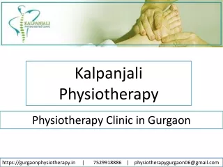 kalpanjali physiotherapy