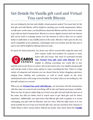 get details on vanilla gift card and virtual visa