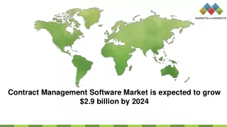 contract management software market is expected