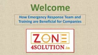Emergency Response Team for Businesses