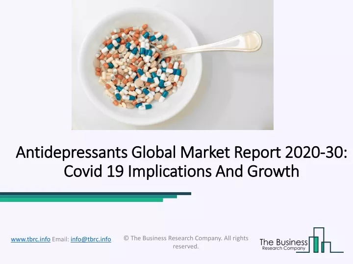 antidepressants global market report 2020