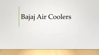 Buy Bajaj Air Coolers Online At The Best Price