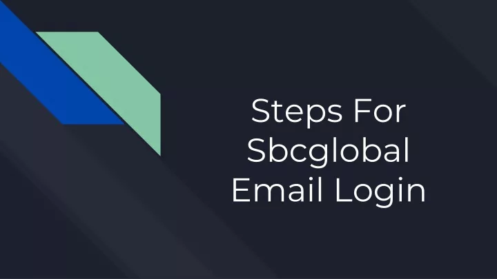 steps for s bcglobal email login