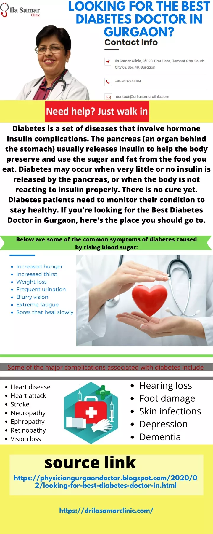 looking for the best diabetes doctor in gurgaon