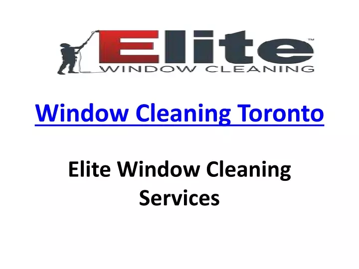 window cleaning toronto
