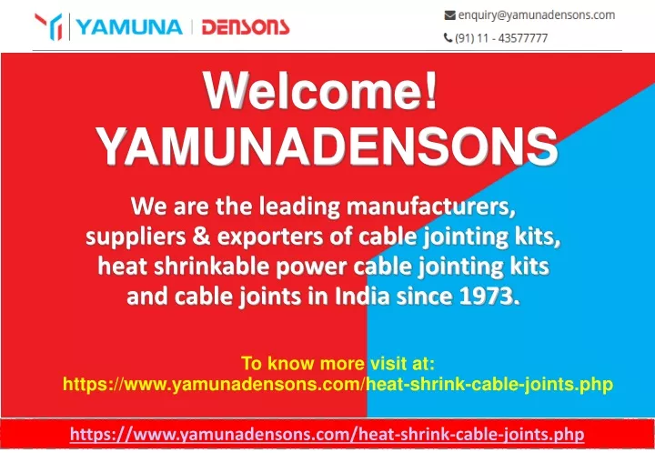 welcome yamunadensons