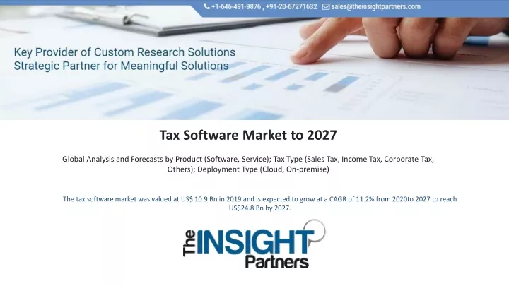 tax software market to 2027 global analysis
