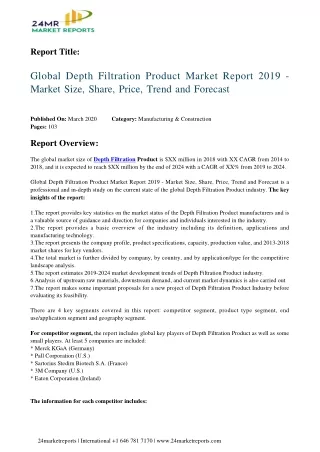 report title