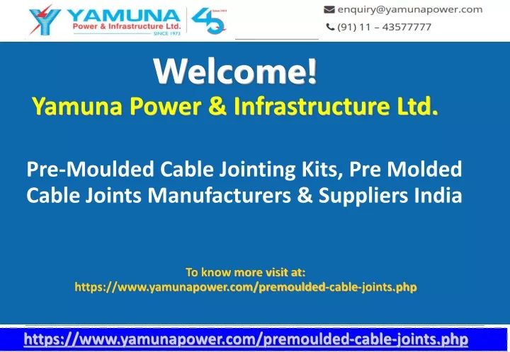 welcome yamuna power infrastructure ltd