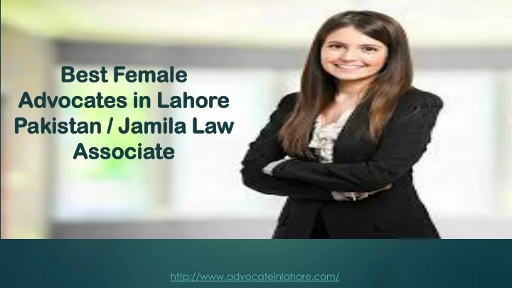 best female advocates in lahore pakistan jamila