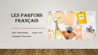 Les parfums francais