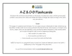 Free Printable Alphabet Flash Cards - Free Printable Number Flashcards