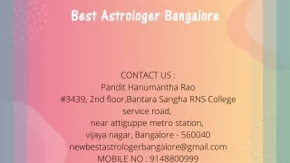Famous Astrologer in Bangalore | Best Astrologer in Bangalore