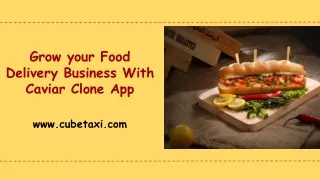 grow your food delivery business with caviar