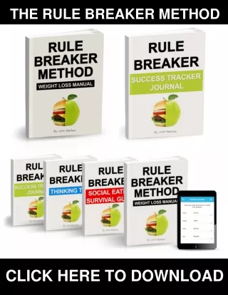 The Rule Breaker Diet PDF, eBook by John Barban