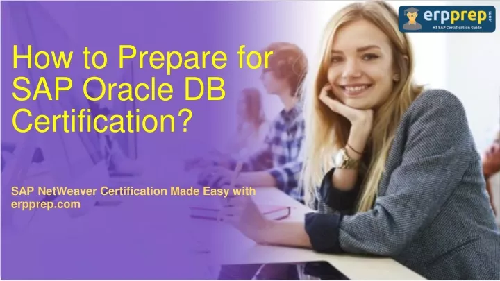 how to prepare for sap oracle db certification