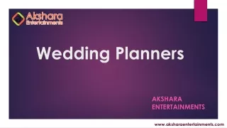 Wedding Decorators in Hyderabad