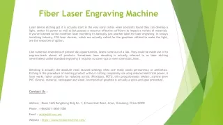 fiber laser engraving machine