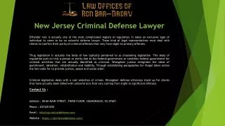 new jersey criminal defense lawyer