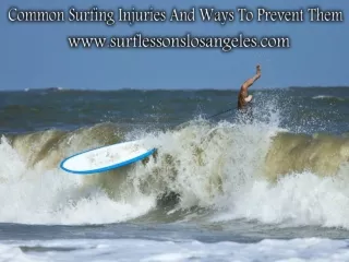 Common Surfing Injuries And Ways To Prevent Them