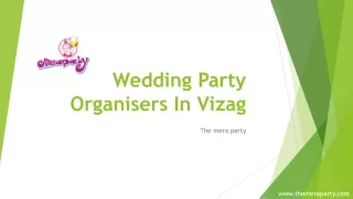 Wedding Planners in vizag