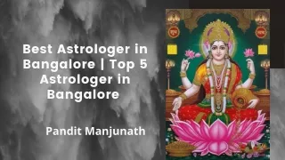Best Astrologer in Bangalore | Top 5 Astrologer in Bangalore