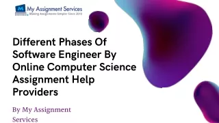 diffe r en t pha s e s of sof tw a r e enginee