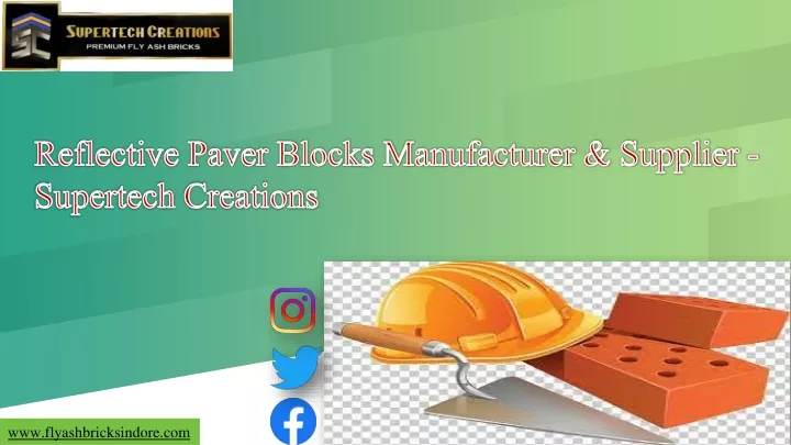reflective paver blocks manufacturer supplier