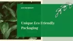 Build Quality Eco Friendly Packaging - slide 1